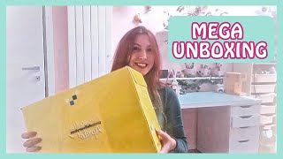 MEGA UNBOXING di regali natalizi e oggetti per restyling [upl. by Alleris793]