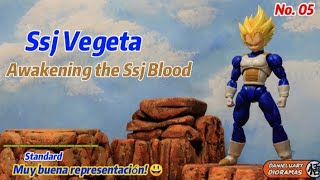 Ssj Vegeta Awakening the Ssj bloodSH Figuarts Dragonball 2023  Bandai Review [upl. by Ocsicnarf]