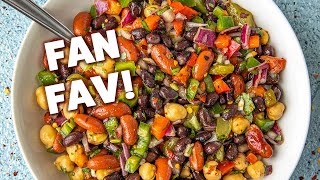 Zesty Three Bean Salad Fan Favorite [upl. by Berlinda]