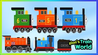 Labo Brick Train Game Compilation 15 Steam Trains [upl. by Aurelia]