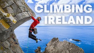 Conquering Irelands Unclimbed Coast  Donegal Sea Stacks w Will Gadd [upl. by Airet768]