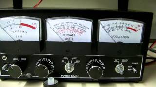 Workman P5000 SWR Watt Modulation Meter Overview [upl. by Jackelyn126]