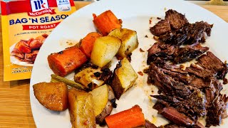 McCormick Bag N Season For Pot Roast [upl. by Merilee]