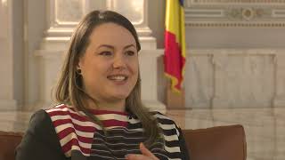 Parlamentul României Interviu cu Mara Calista deputat PNL de Neamț [upl. by Ric991]