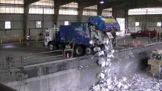 Garbage Trucks Unloading  Part 2 [upl. by Landrum]