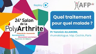 Quel traitement pour quel malade   Salon de la PolyArthrite 2024 [upl. by Eluk]