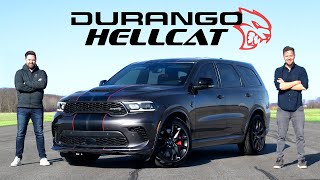 2021 Dodge Durango SRT Hellcat Review  710Horsepower SUV King [upl. by Rehpotsyrhc]