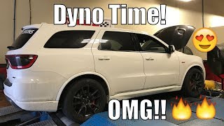 Dodge Durango SRT Dyno Run Awesome Numbers Must Watch [upl. by Nnairret55]