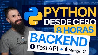 Curso de PYTHON desde CERO para BACKEND [upl. by Klehm]