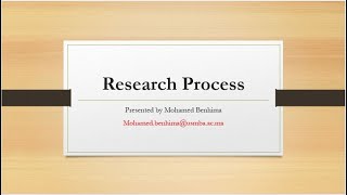 The research process 8 steps [upl. by Jephthah151]