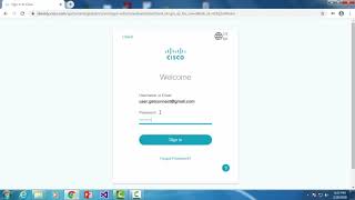 Tutorial for Cisco Login [upl. by Aicilif]