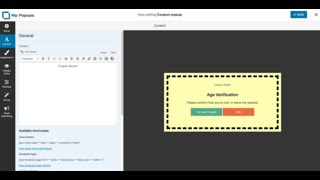 How to create a popup in WordPress [upl. by Yelhs941]