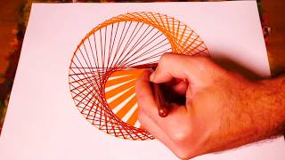 Learn To Paint Yin And Yang Geometric Art  Spirograph Pattern Tutorial [upl. by Dnalra867]