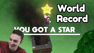 I got a Mario Odyssey World Record on my 2nd try Star [upl. by Ahsaetan]