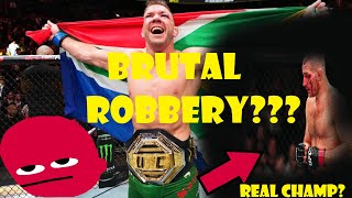 Sean Strickland Robbed  UFC 297 Recap [upl. by Evot]