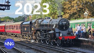 Steam Mainline and Heritage Rail Highlights of 2023 [upl. by Laamaj476]