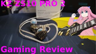 Great Gaming IEM under 60 KZ ZS10 Pro 2 Review [upl. by Enywad]