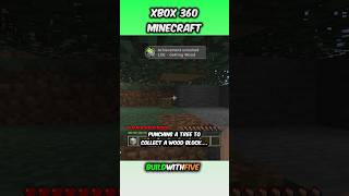 Playing Xbox 360 Minecraft in 2024 nostalgia gaming [upl. by Lehcsreh]