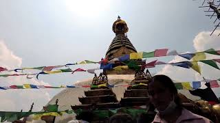 Exploring the Majestic Monkey Temple in Nepal [upl. by Eellac831]