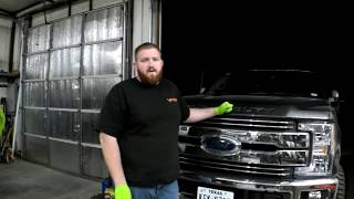 Rough Country Dual Steering Stabilizer Installed on 2017 F250 4X4 [upl. by Einnus]