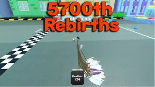 5700th Rebirths amp 10M Strength at 3 Area Only on Strongman Simulator Roblox [upl. by Adair]