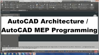 AutoCAD Architecture and AutoCAD MEP Programming using OMF API [upl. by Adnarem152]