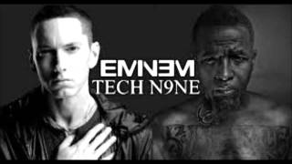 Tech N9ne Feat Eminem amp Krizz Kaliko Speedom WWC2 Clean Version [upl. by Eilojne]