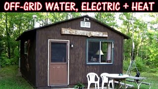 OffGrid Utilities  How We Do Heat Water Electricity And Sewer [upl. by Anoo114]