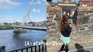 A Day in Derry City 💚 as Gaeilge [upl. by Meeker674]