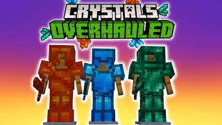 Minecraft CRYSTAL OVERHAULED MOD  Minecraft Mods Showcase 1192 [upl. by Ultima]