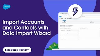 How to Import Accounts amp Contacts w Data Import Wizard  Salesforce Support [upl. by Vijnas]