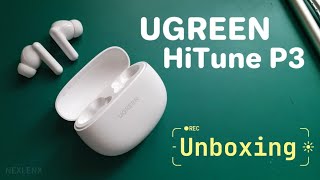 UGREEN HiTune P3 True Wireless Earbuds Unboxing  English [upl. by Bein]