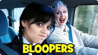 WEDNESDAY Bloopers amp Gag Reel  Season 1 Netflix [upl. by Hyatt]