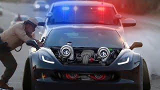 CRAZY POLICE VS STREET RACERS [upl. by Hardden]