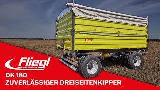 Der Fliegl DK 180  Zuverlässiger Dreiseitenkipper [upl. by Gianna]