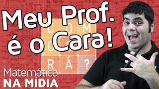 MEU PROFESSOR É O CARA com Prof Rafael Procopio do Matemática Rio  REDE GLOBO [upl. by Giraud]