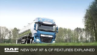 DAF Trucks UK  New DAF CF and XF Features Explained  Pure Excellence [upl. by Gayla]