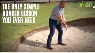 The Only Simple Simple Bunker Lesson You Need [upl. by Lesslie290]