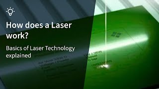 How does a Laser work Basics of Laser Technology explained [upl. by Nana]