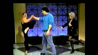 Jean Claude Van Damme  Kick and Stretching Demonstration Original [upl. by Tnecnev168]