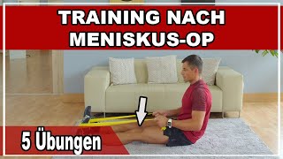 Training nach MeniskusOP – Die 5 besten Übungen [upl. by Novehs778]