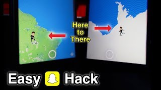 How to appear ANYWHERE on SNAP MAP EASY HACK [upl. by Britta]