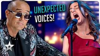 UNEXPECTED Voices That STUNNED The Judges  Got Talent Global [upl. by Ittap]