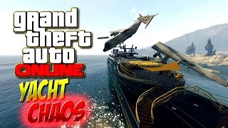 GTA ONLINE  Das große YachtCHAOS [upl. by Oramug]