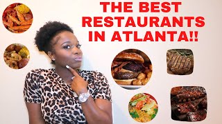 THE BEST PLACES TO EAT IN ATLANTA GEORGIA VEGAN OPTIONS INCLUDED [upl. by Junius478]