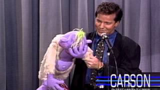 Jeff Dunham Ventriloquist Comedian and Peanut on Johnny Carsons Tonight Show [upl. by Arten]