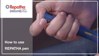 How to use your REPATHA pen [upl. by Compton]