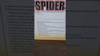 Spider Forever 30 4K Uydu Alıcı Ön Sipariş [upl. by Nuy150]