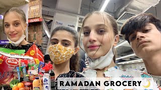 RAMZAN GROCERY SHOPPING🛒 ZOLISH VLOGS [upl. by Mccollum836]