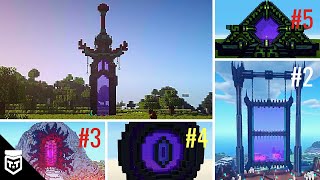 Minecraft 10 Nether Portal Designs That Are Out Of This Overworld [upl. by Amos559]